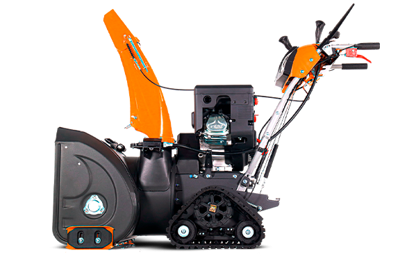 Гусеничный бензиновый снегоуборщик YARD FOX PRO 6654ET  фото 2