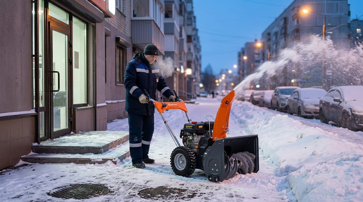 Нужен ли снегоуборщик в городе?